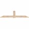 Ekena Millwork Eugene Smooth Timber Gable Bracket, Douglas Fir, 72"W x 24"H x 1 1/2"D x 5 1/2"F, 8/12 Pitch GBW072X24X0206EUG00SDF - alternate 5